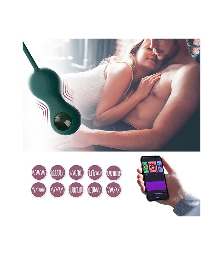 MAGIC MOTION SET BOLAS CRYSTAL DUO SMART KEGEL
