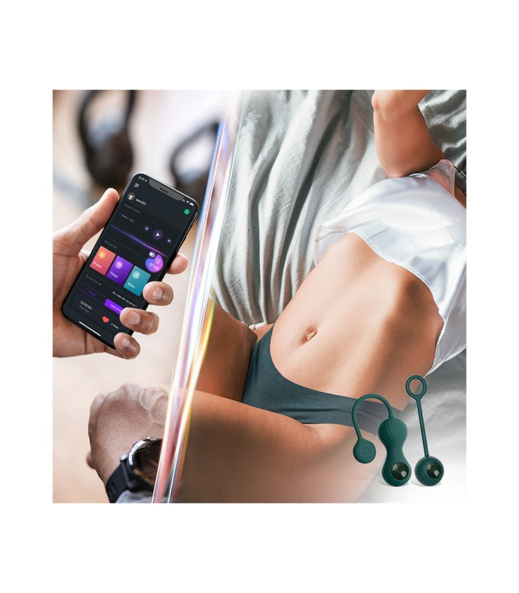 MAGIC MOTION SET BOLAS CRYSTAL DUO SMART KEGEL