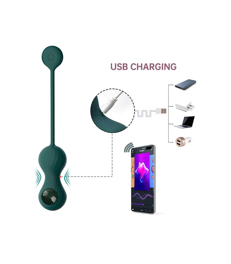 MAGIC MOTION SET BOLAS CRYSTAL DUO SMART KEGEL