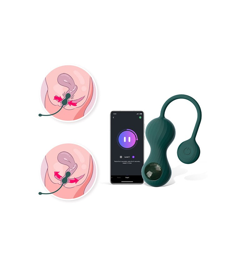 MAGIC MOTION SET BOLAS CRYSTAL DUO SMART KEGEL