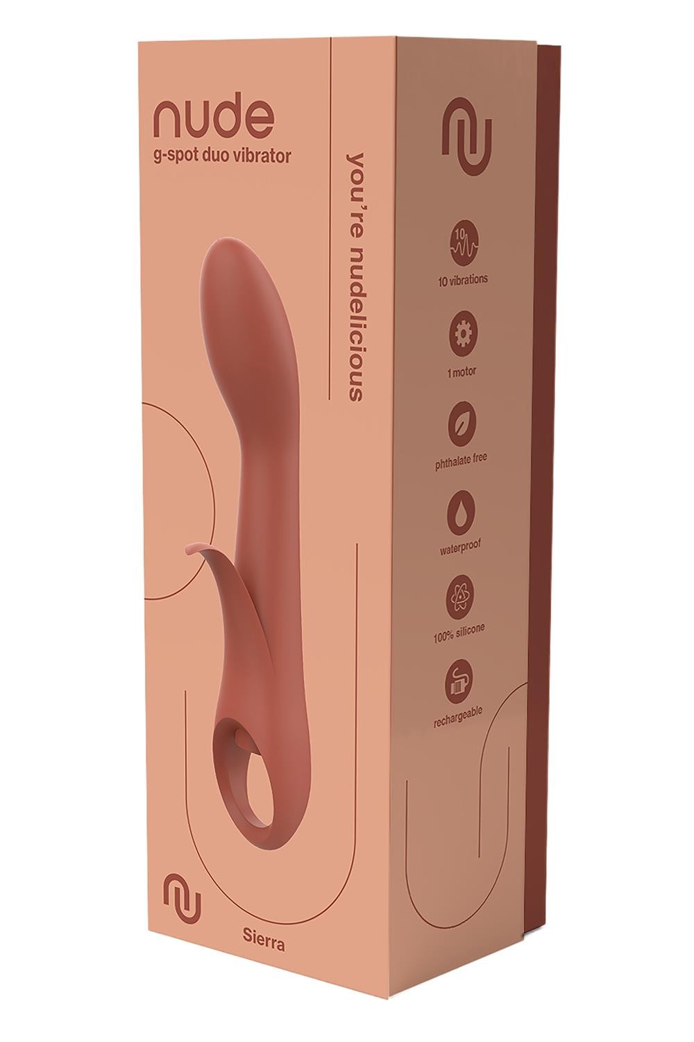 NUDE SIERRA G-SPOT DUO VIBRATOR