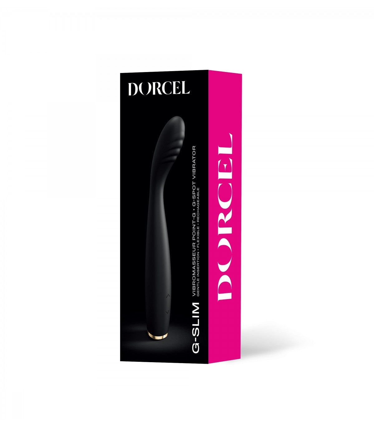 VIBRADOR RECARGABLE G-SLIM NEGRO