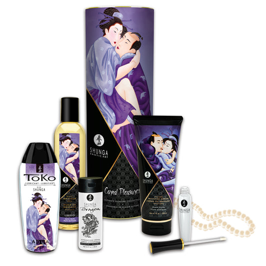 KIT SHUNGA CARNAL PLEASURES COLLECTION