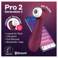 SATISFYER PRO 2 GENERATION 3 APP VINO