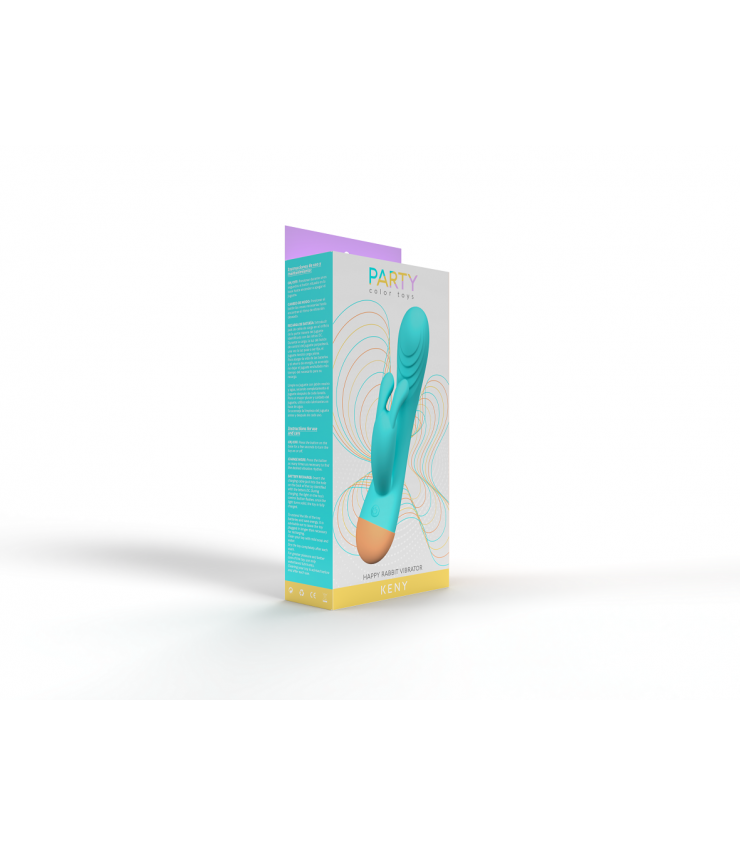 VIBRADOR KENY RECARGABLE AZUL