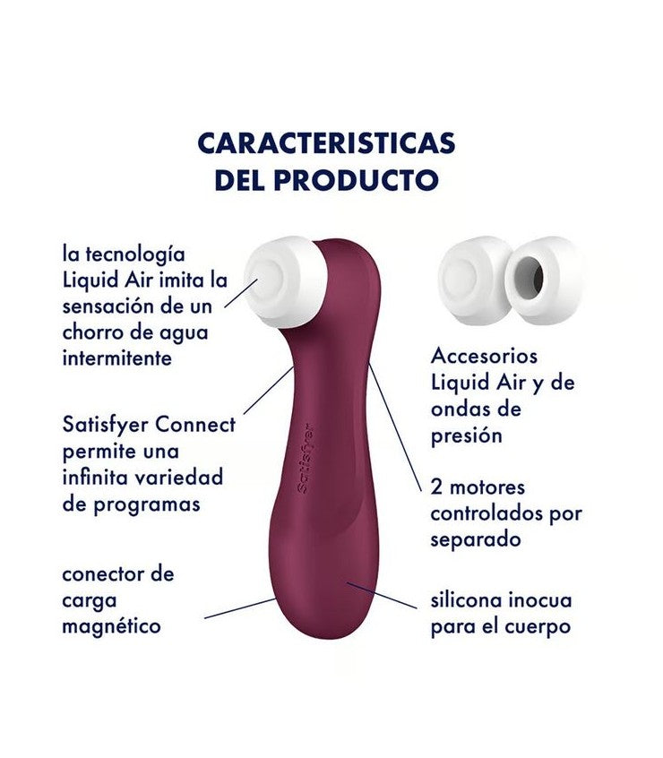 SATISFYER PRO 2 GENERATION 3 APP VINO