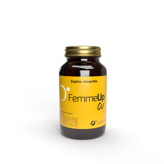 FemmeUp Oil Omega 7 para la mejora de la piel y las mucosas, antisequedad